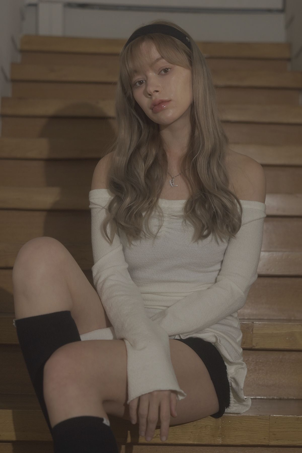벨리아르(BELLIALEU) SENDIA DRESS-IVORY
