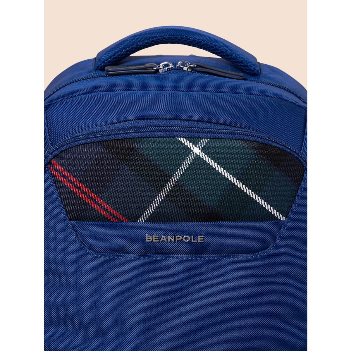 빈폴 키즈(BEANPOLE KIDS) 코어 체크 책가방 세트  블루 (PS00133021P)