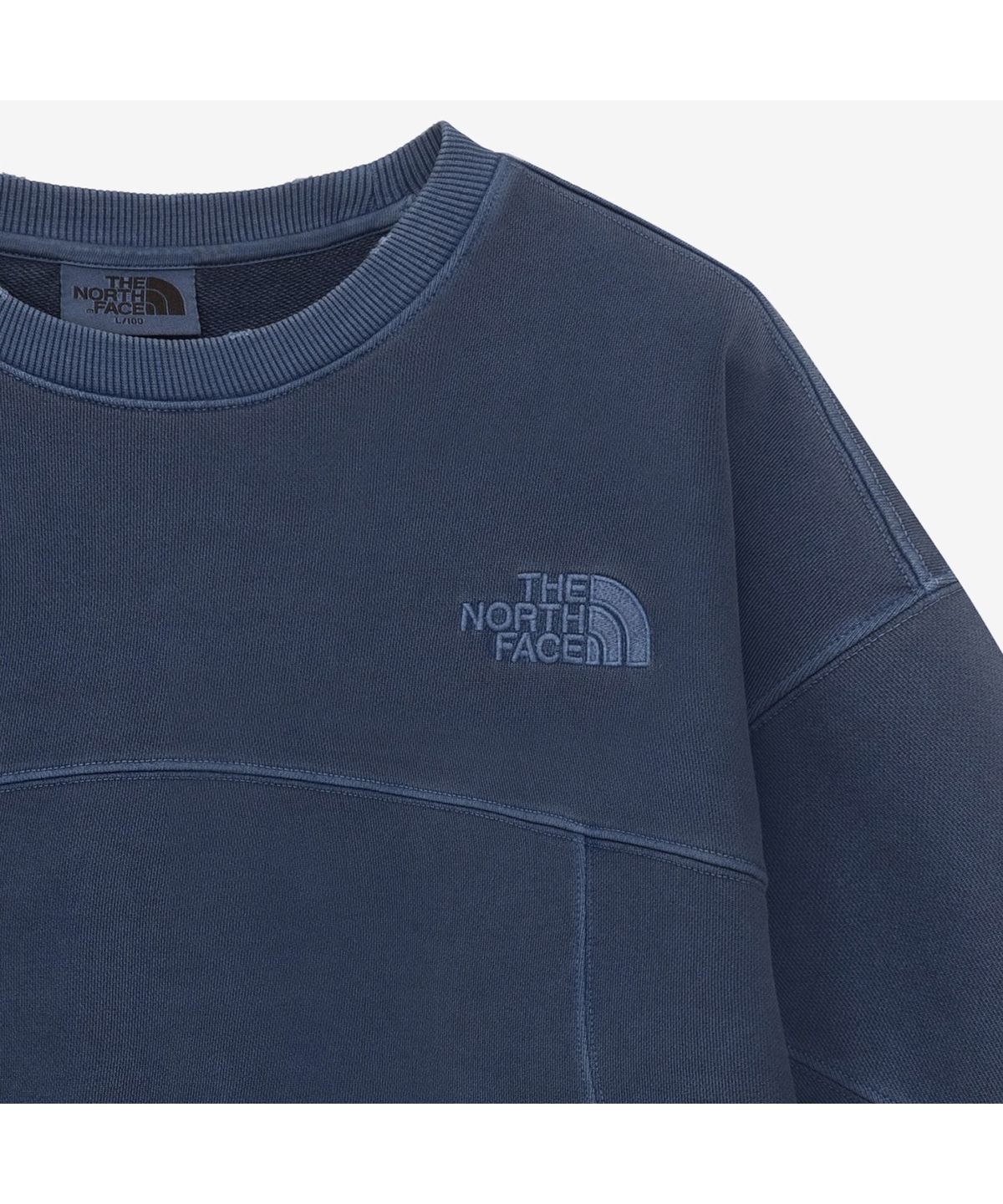 노스페이스(THE NORTH FACE) NM5MQ50K 다잉 스웻셔츠 DEEP BLUE