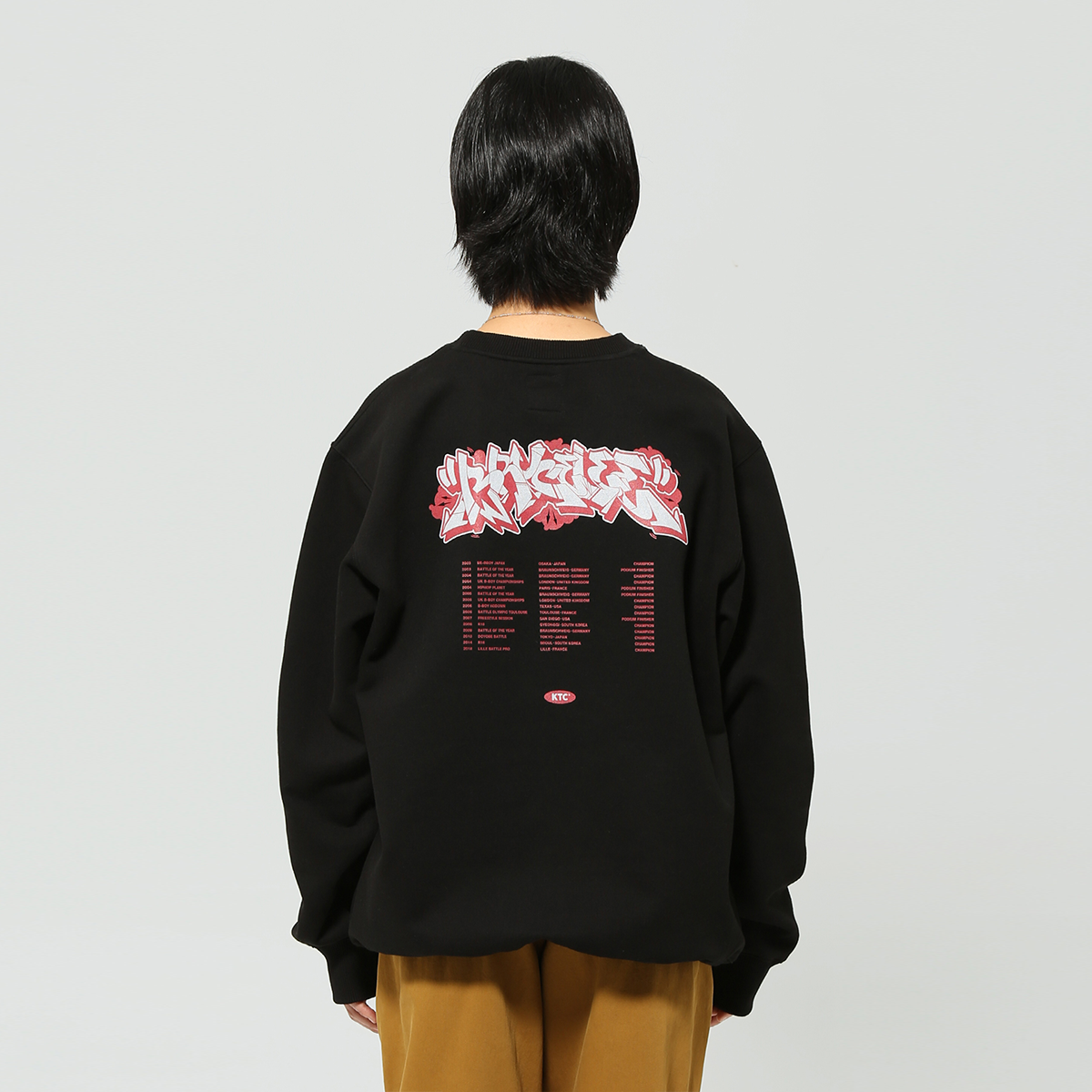 쿤타치(KUNTACH) DMYL BRUCE LEE sweat shirt - POWER MOVE
