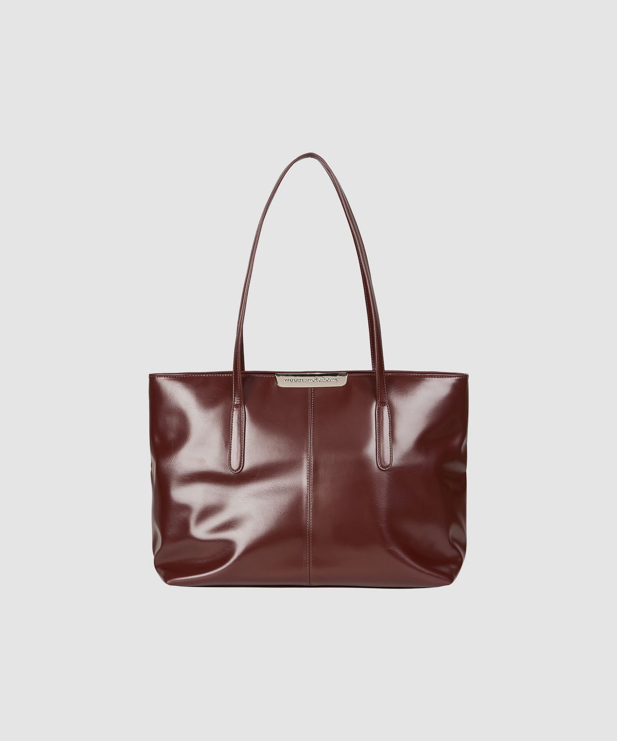 무쿠앤에보니(MUCU AND EBONY) Piene Bag _ Brick Brown