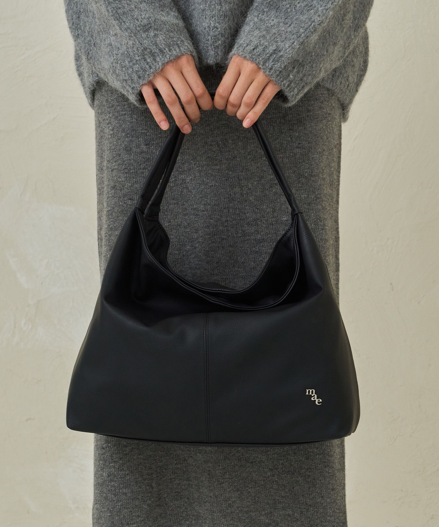 MUSINSA公式 | MUCU AND EBONY Ballon Bag _ Black