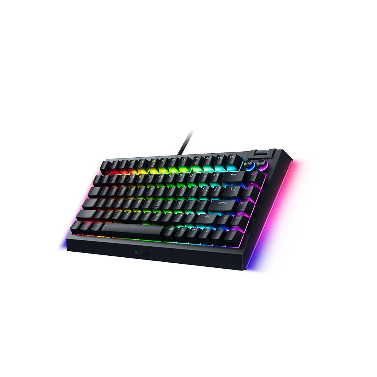 레이저(RAZER) BlackWidow V4 75% KR 커스텀 게이밍 키보드