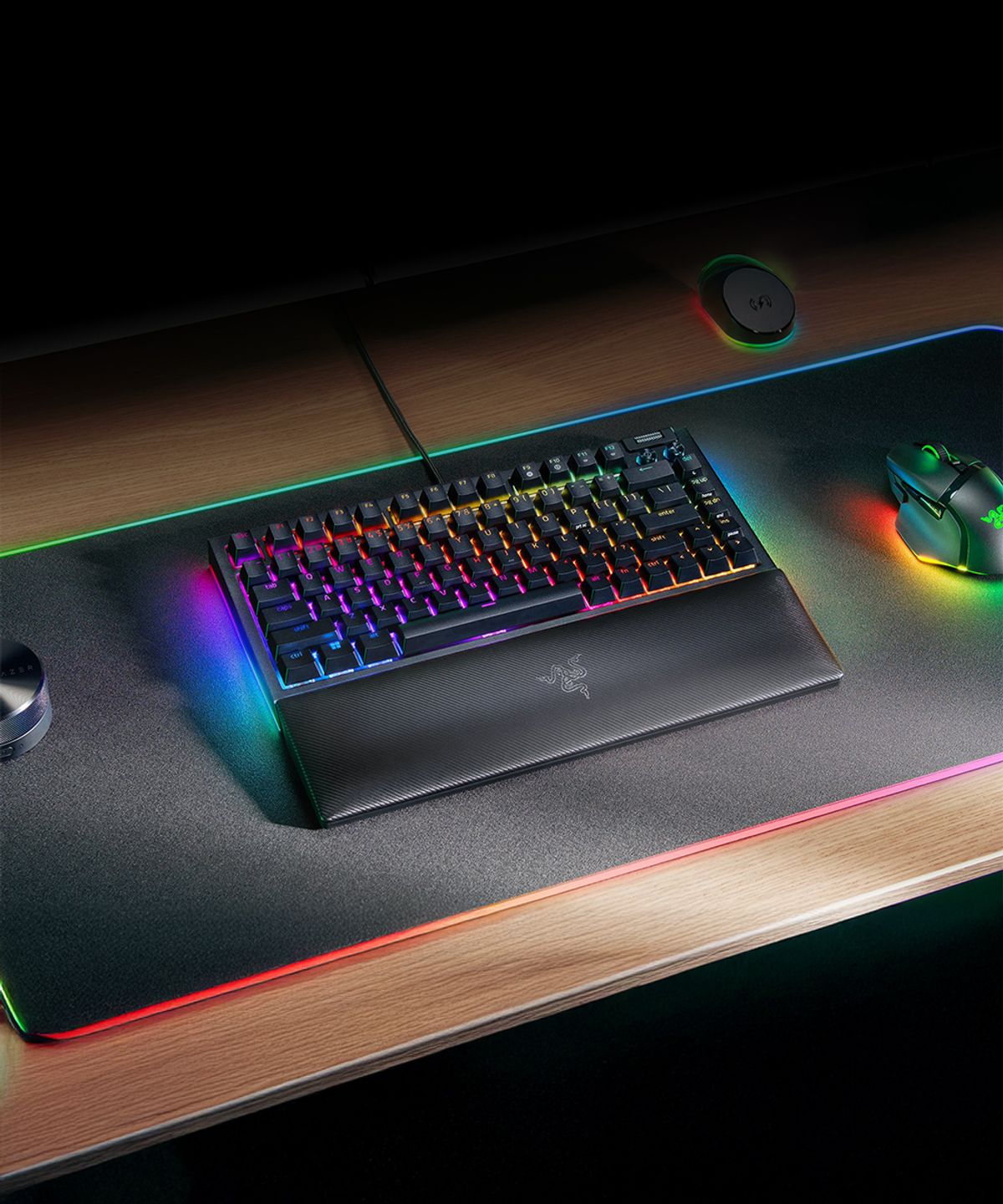 레이저(RAZER) BlackWidow V4 75% KR 커스텀 게이밍 키보드