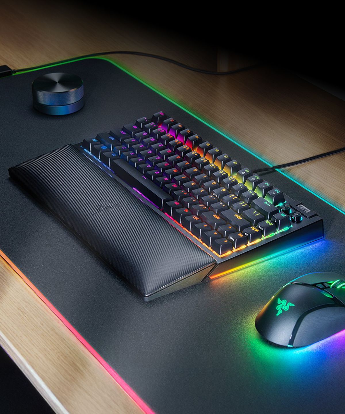 레이저(RAZER) BlackWidow V4 75% KR 커스텀 게이밍 키보드