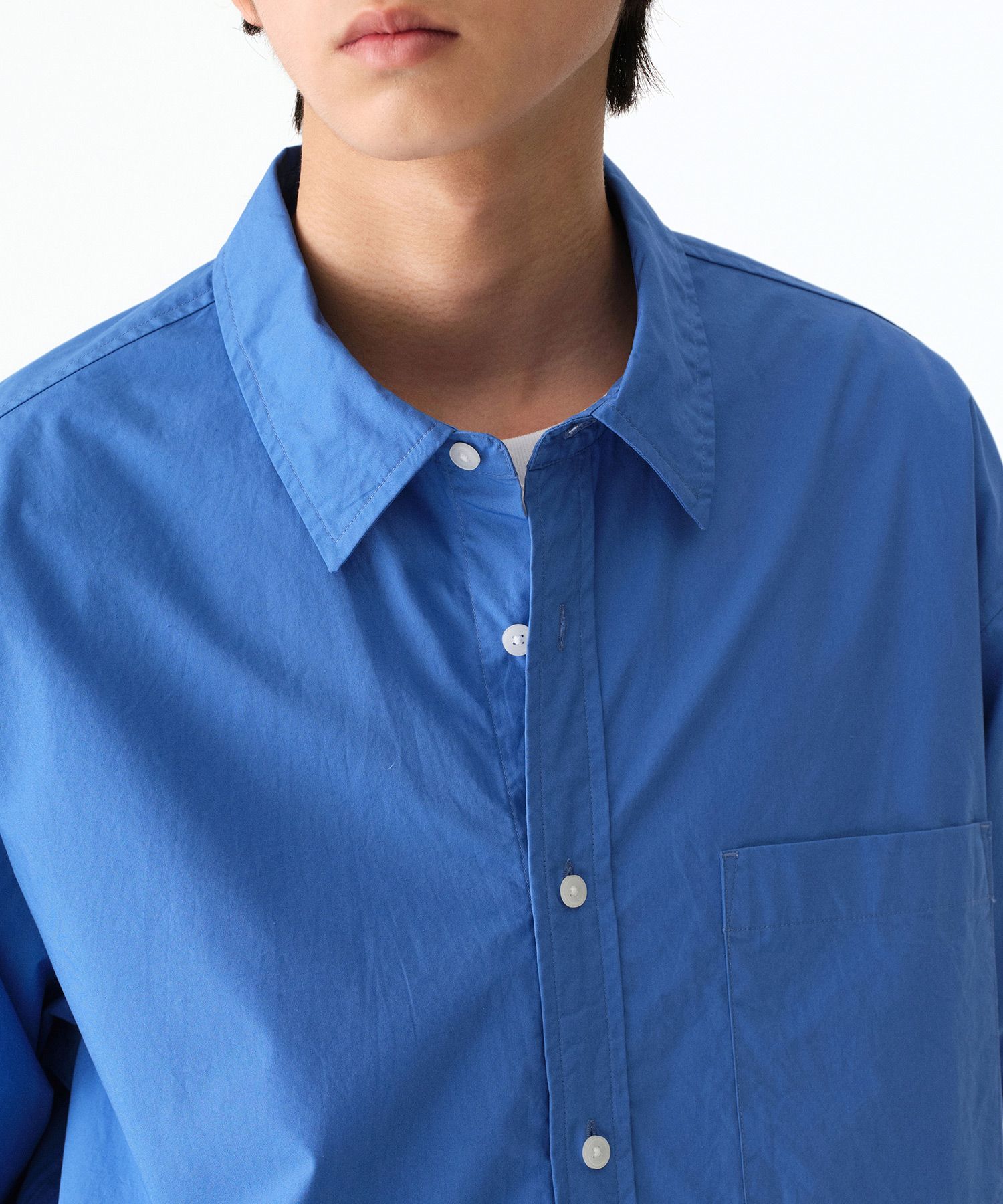 MUSINSA公式 | MUSINSA STANDARD Relaxed Washed Poplin Shirt