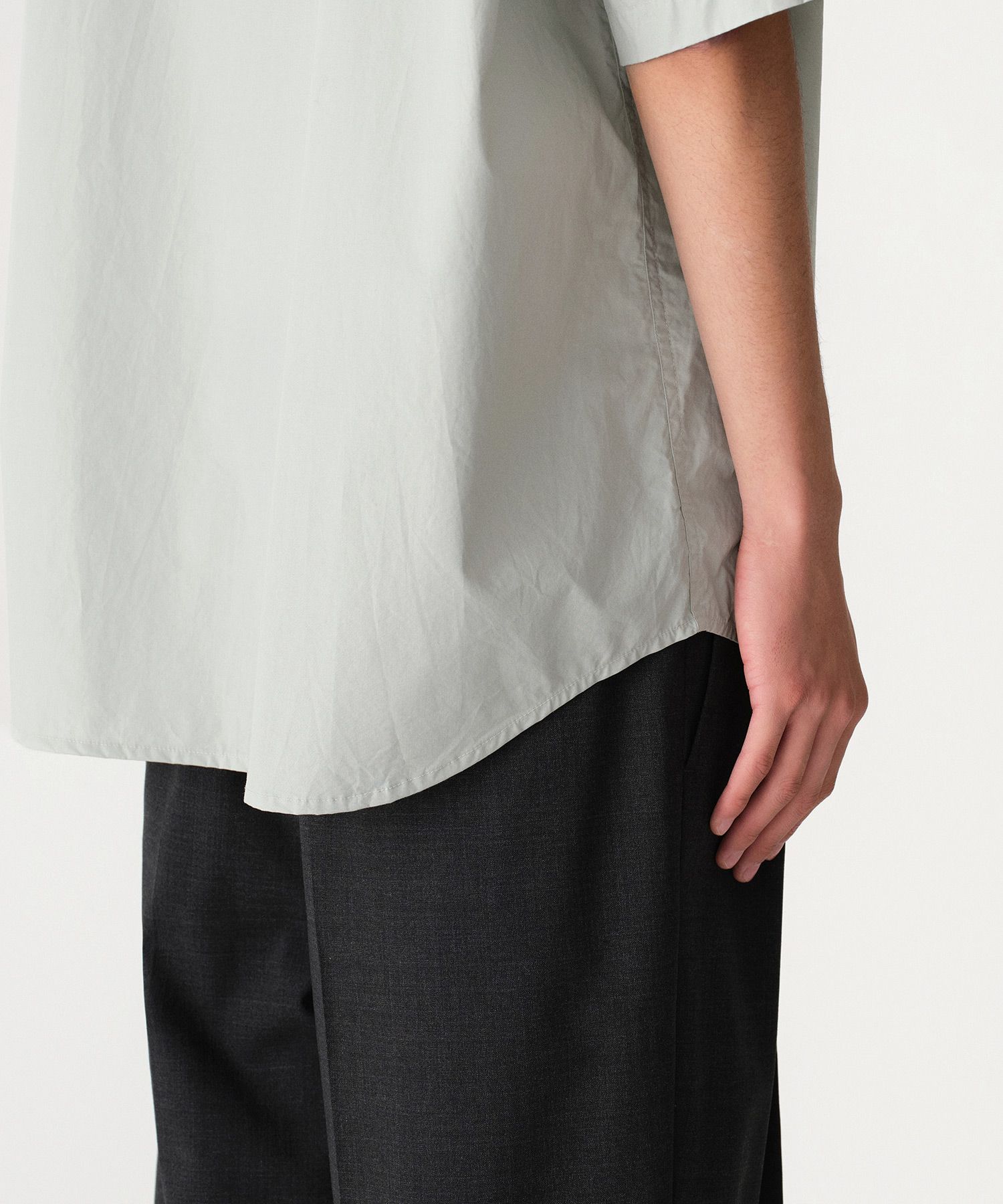 MUSINSA | MUSINSA STANDARD Relaxed Washed Poplin Short