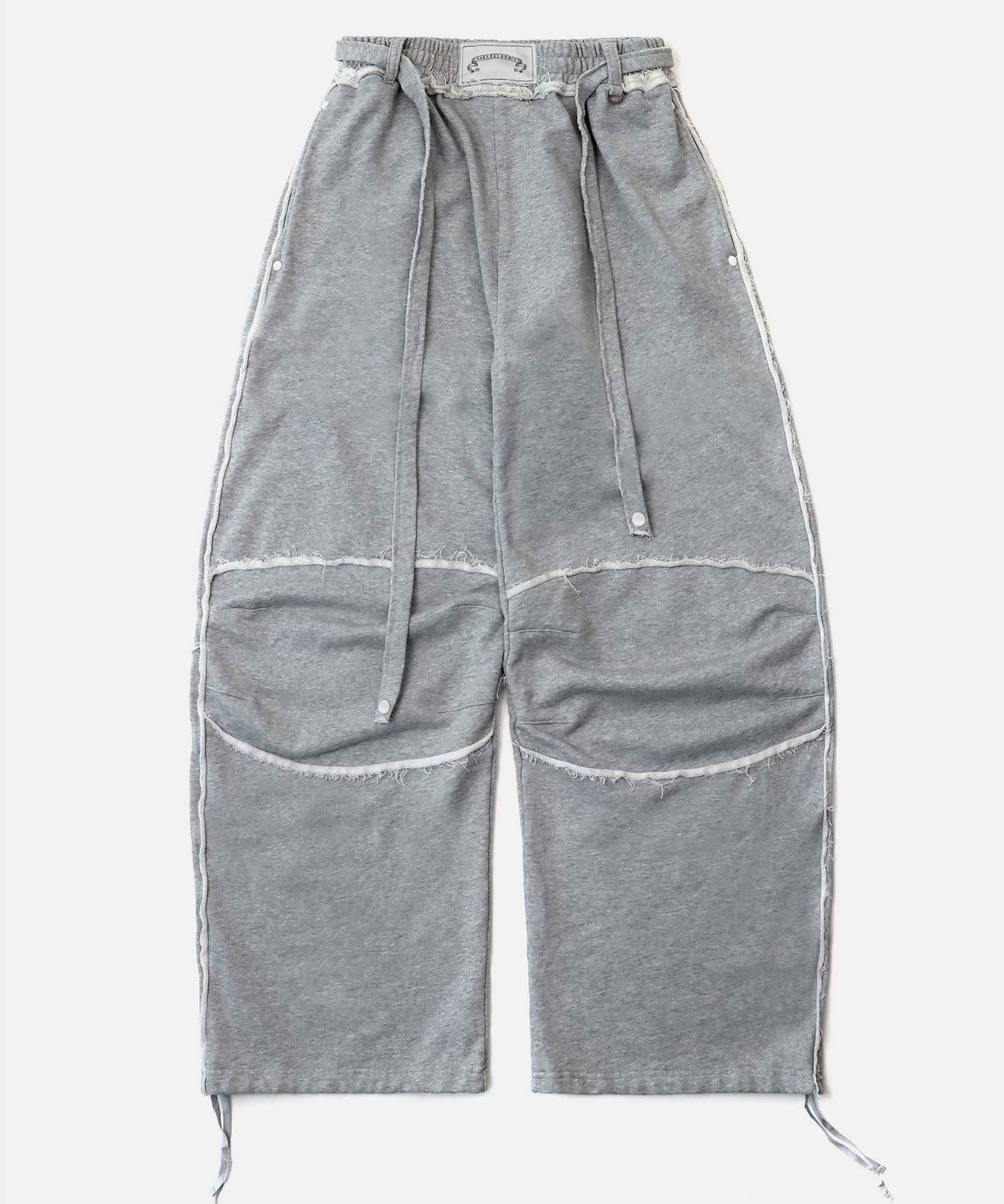 MUSINSA | BADBLOOD Low Edge Convex Jogger - Gray
