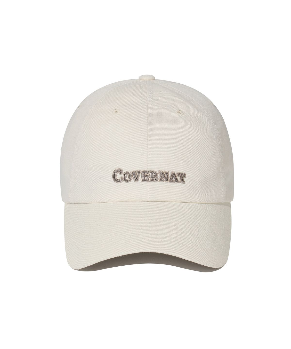 커버낫(COVERNAT) [스탠다드 핏] 어센틱 로고 볼캡 Ivory