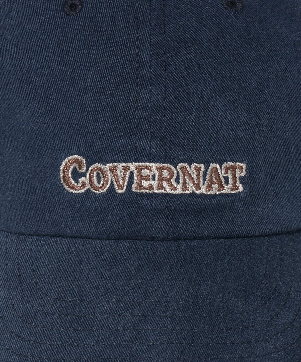 커버낫(COVERNAT) [스탠다드 핏] 어센틱 로고 볼캡 Navy