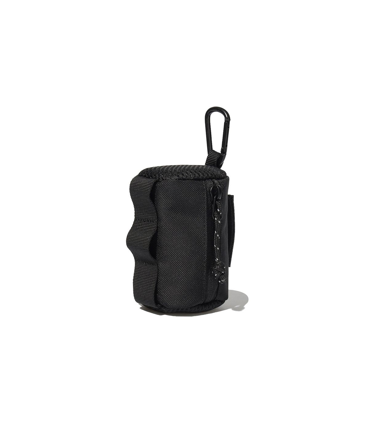 커버낫(COVERNAT) 아치 로고 웨빙 실린더 파우치 키링 Black