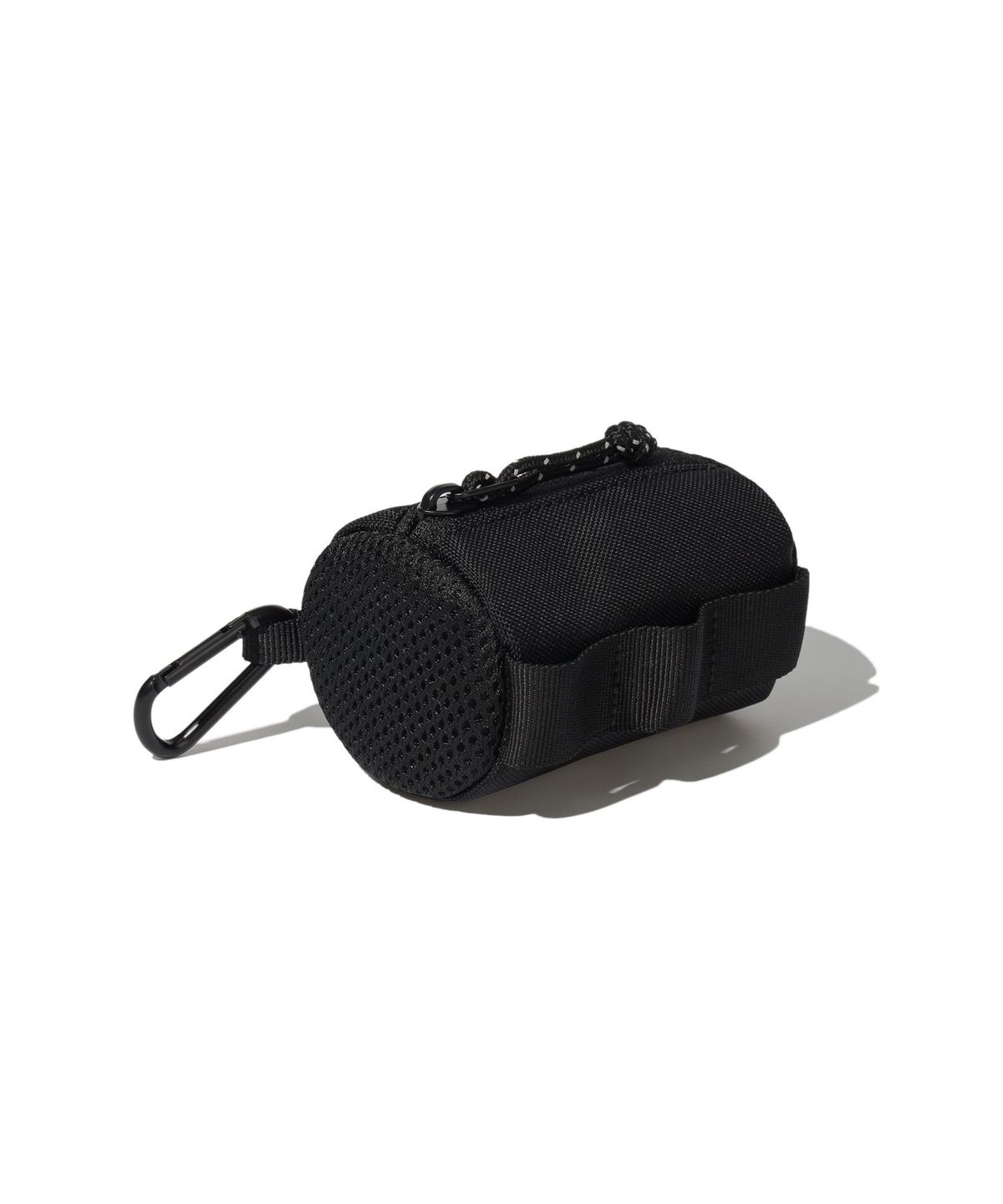 커버낫(COVERNAT) 아치 로고 웨빙 실린더 파우치 키링 Black