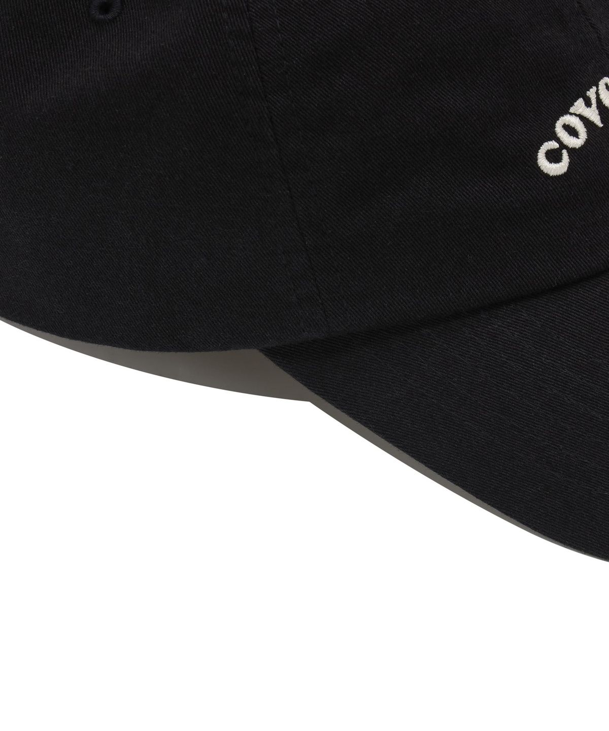 커버낫 우먼(COVERNAT WOMAN) [스탠다드 핏] 클로버하트 아치 쿠퍼 로고 볼캡 Black