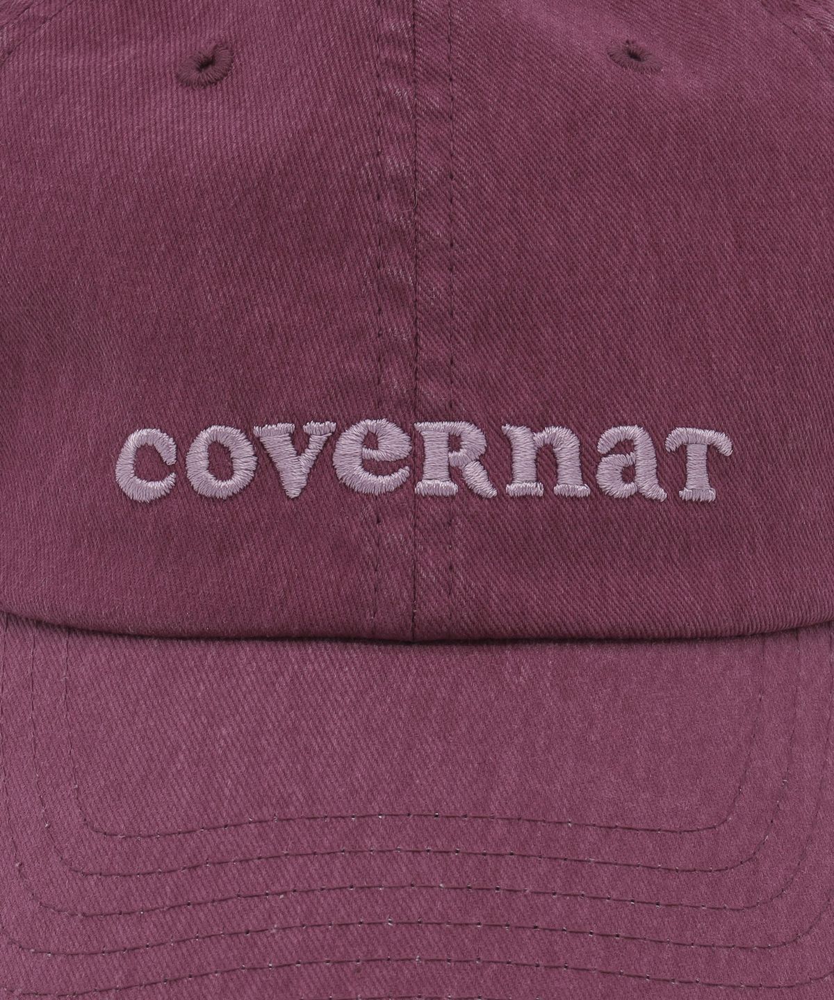 커버낫 우먼(COVERNAT WOMAN) 클로버하트 쿠퍼 로고 볼캡 Pink