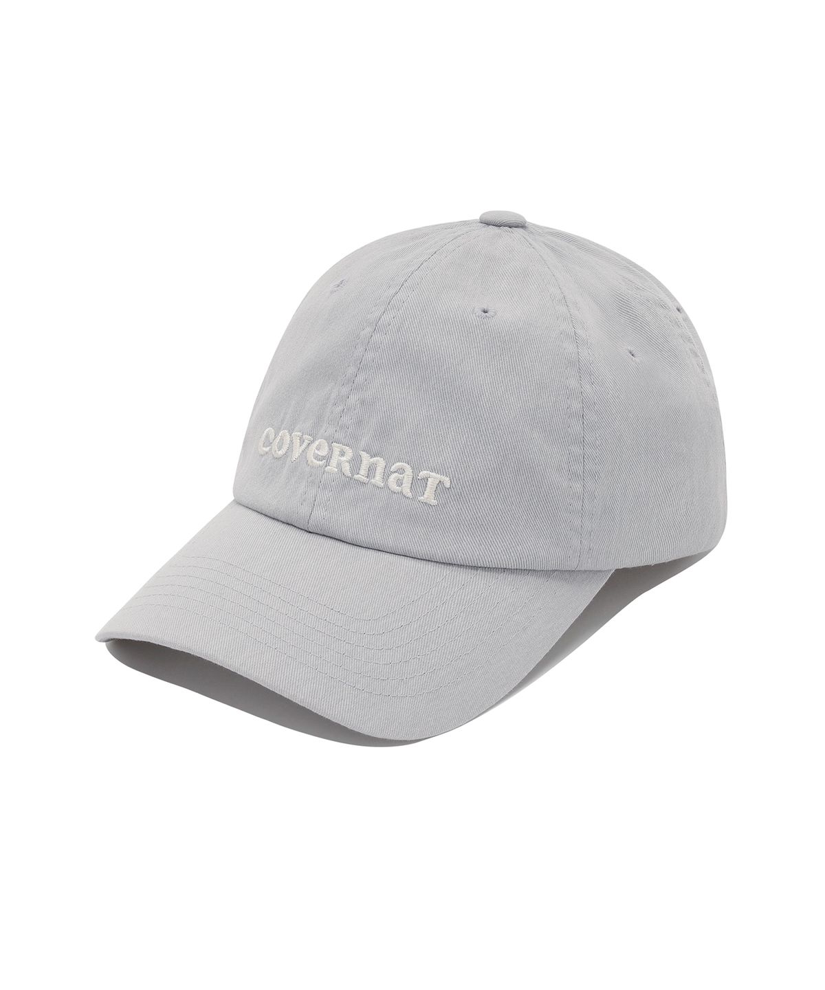 커버낫 우먼(COVERNAT WOMAN) 클로버하트 쿠퍼 로고 볼캡 Light Blue