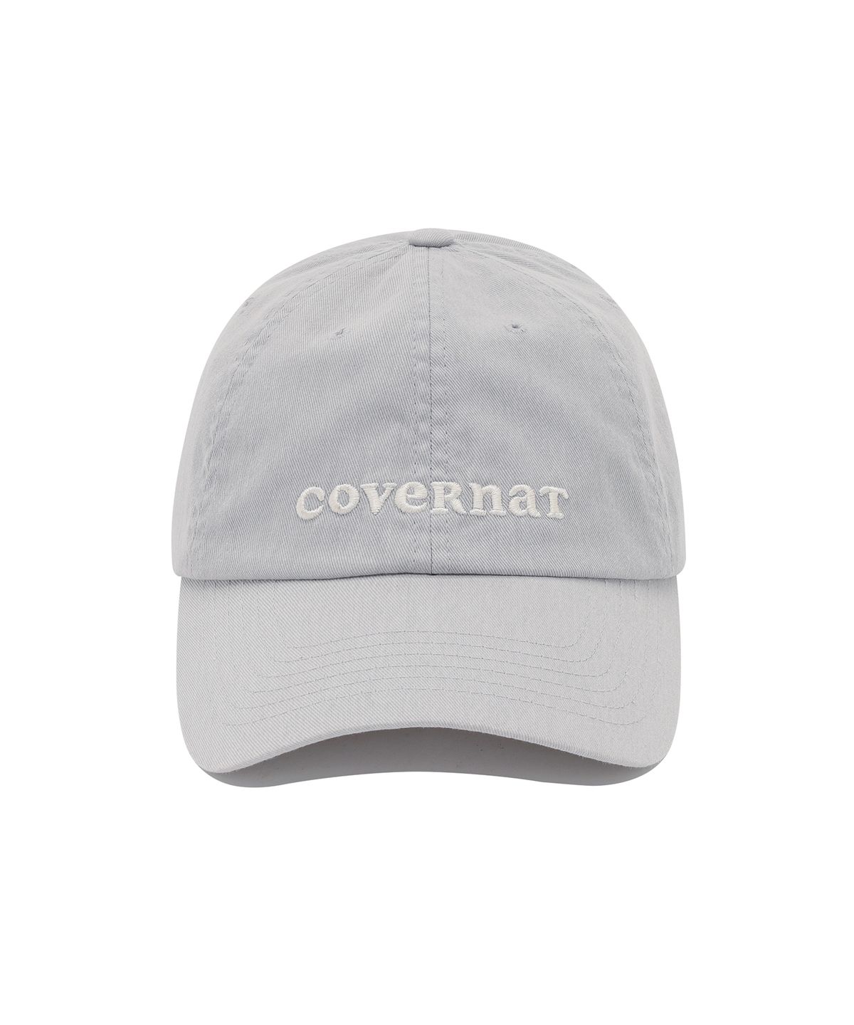 커버낫 우먼(COVERNAT WOMAN) 클로버하트 쿠퍼 로고 볼캡 Light Blue