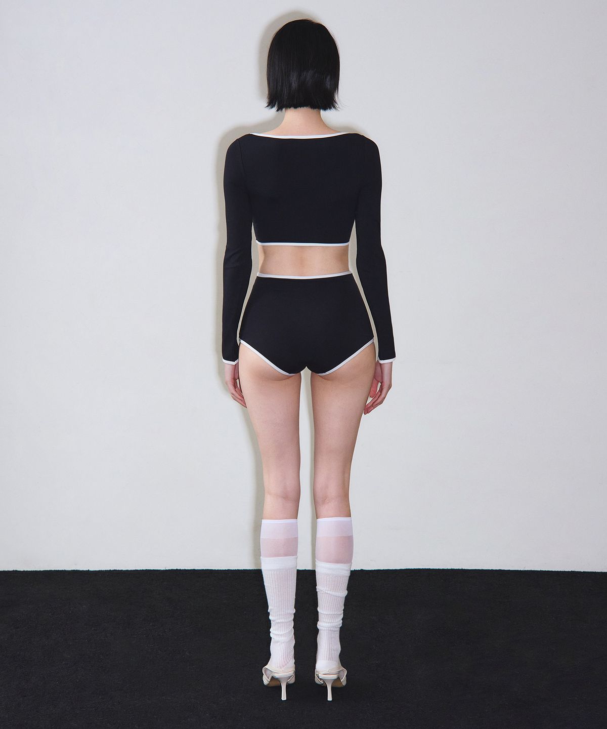 비나제이(VINAJ) 볼 라인 클래식 비키니브라 (Black)