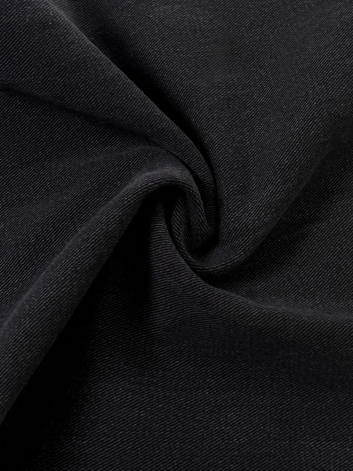 오버더와르(OVERTHEOIR) unisex black wide jeans