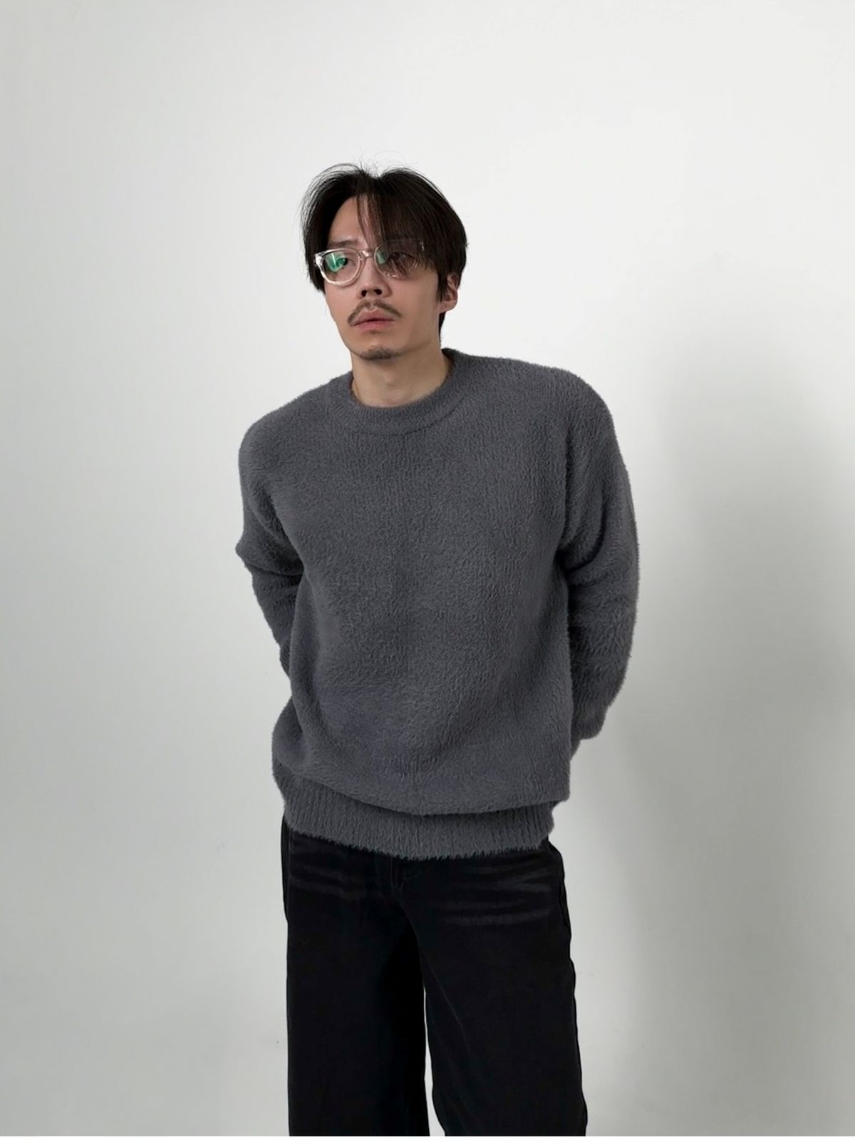 오버더와르(OVERTHEOIR) 소프트 퍼 니트
