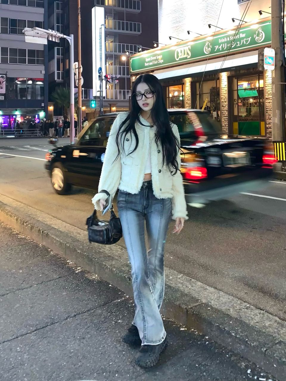 MUSINSA | KHAKIPOINT Antique Crop Tweed Jacket (ivory)