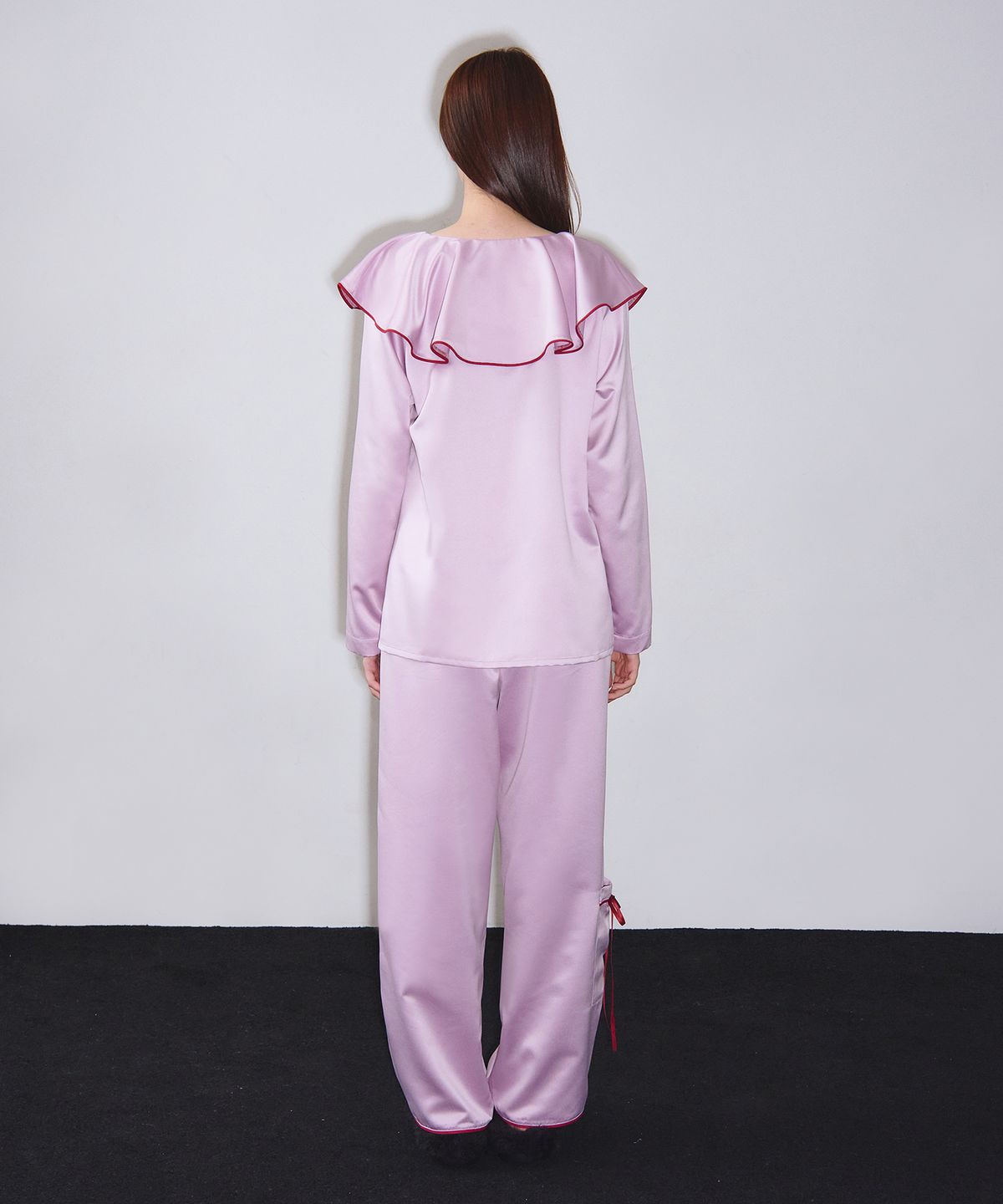 비나제이(VINAJ) 리본 포켓 파자마팬츠 (Pink)