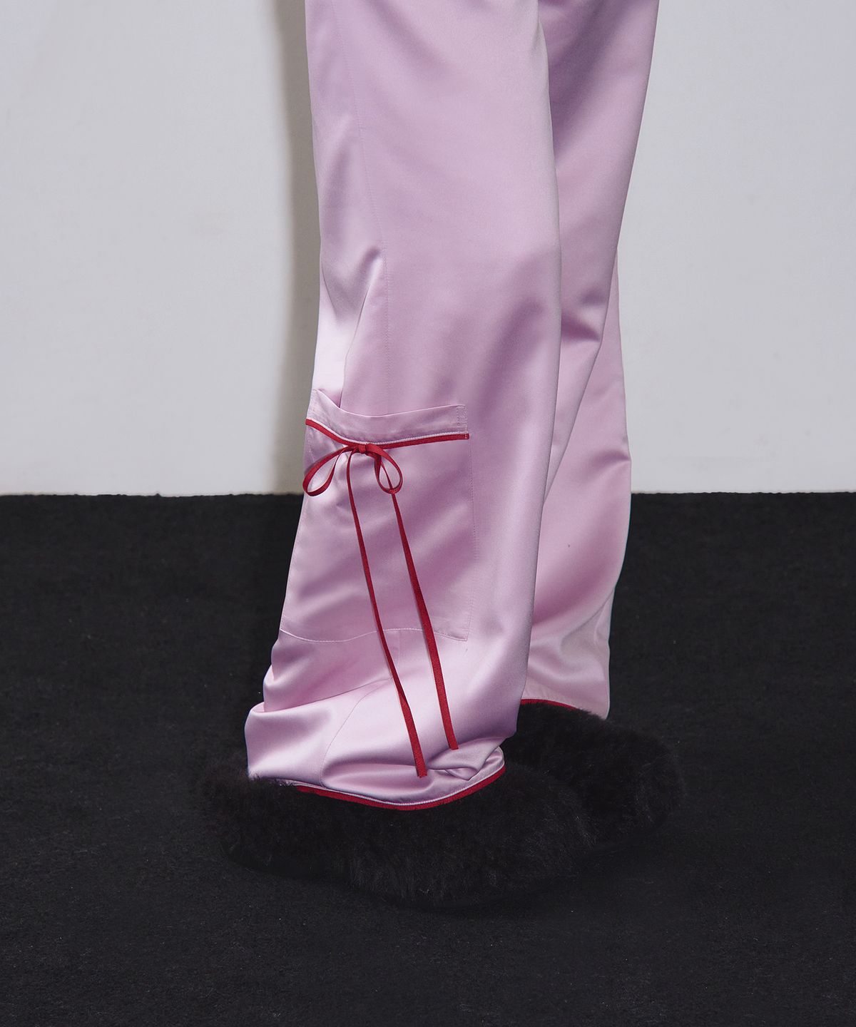 비나제이(VINAJ) 러플 카라 파자마셔츠 (Pink)