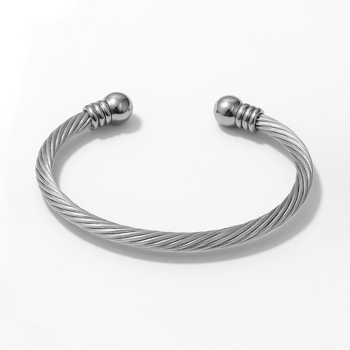 마크-4(MARK-4) STEEL ROPE BANGLE