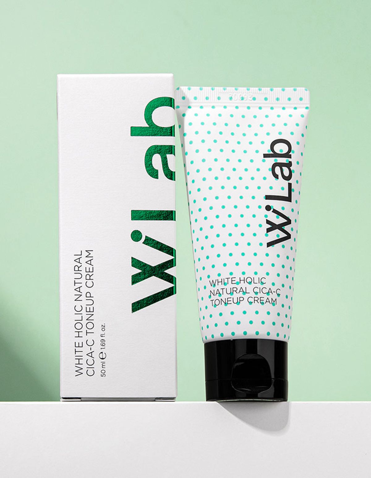 더블유랩(WLAB) 화이트 홀릭 네츄럴 시카씨 톤업 크림 50ml