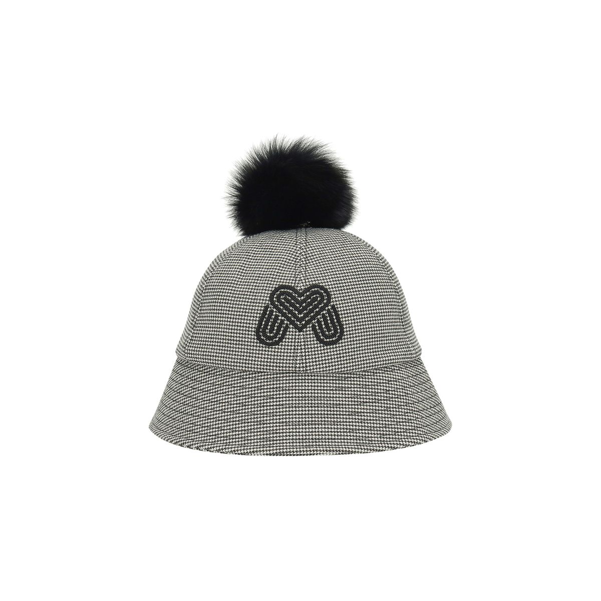 마틴골프(MARTINE GOLF) Wool Symbol Bucket Hat_BLACK
