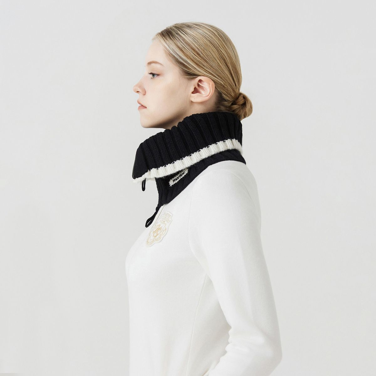 마틴골프(MARTINE GOLF) Knit Neck Warmer_BLACK