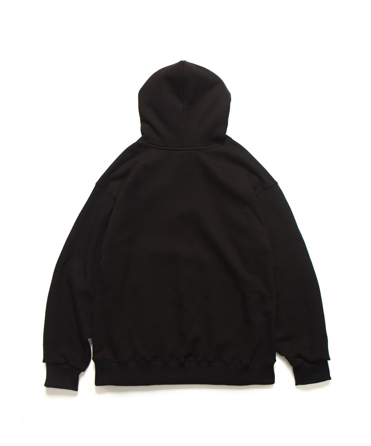 앱놀머씽(ABNORMALTHING) TS 그런지 후드 블랙 (TS GRUNGE HOOD BLACK)