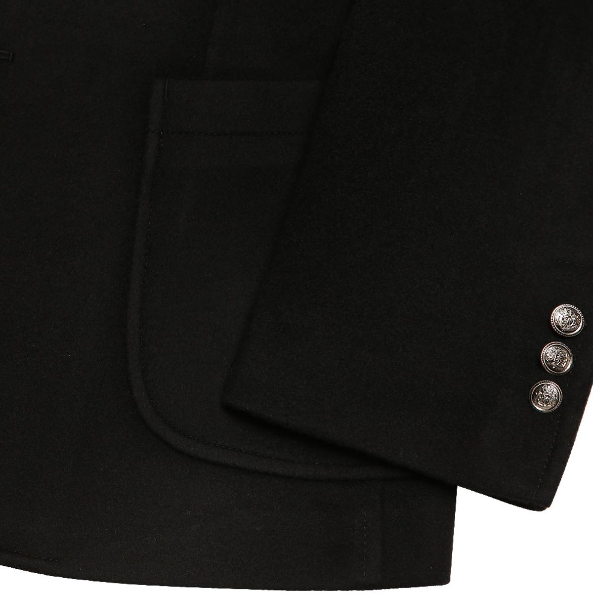 솔티(SORTIE) 413 Cashmere Wool Sports Jacket (Black)