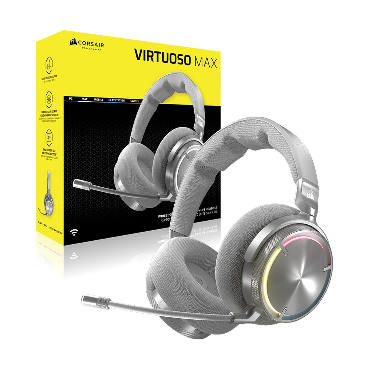 커세어(CORSAIR) VIRTUOSO MAX RGB 무선 게이밍 헤드셋