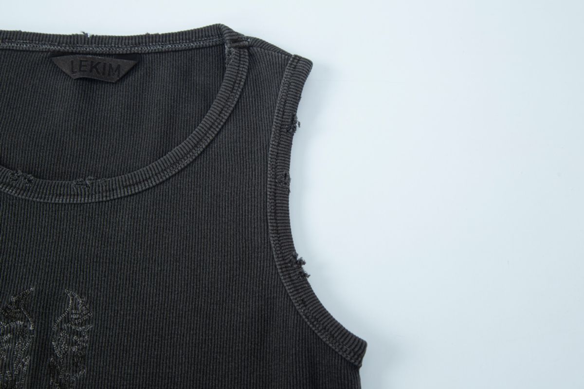 레킴(LEKIM) LWE 그런지 나시 (CHARCOAL)