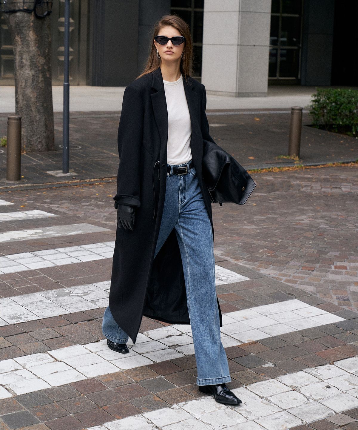 르네제이(RENEJ) Ove String Point Maxi Coat