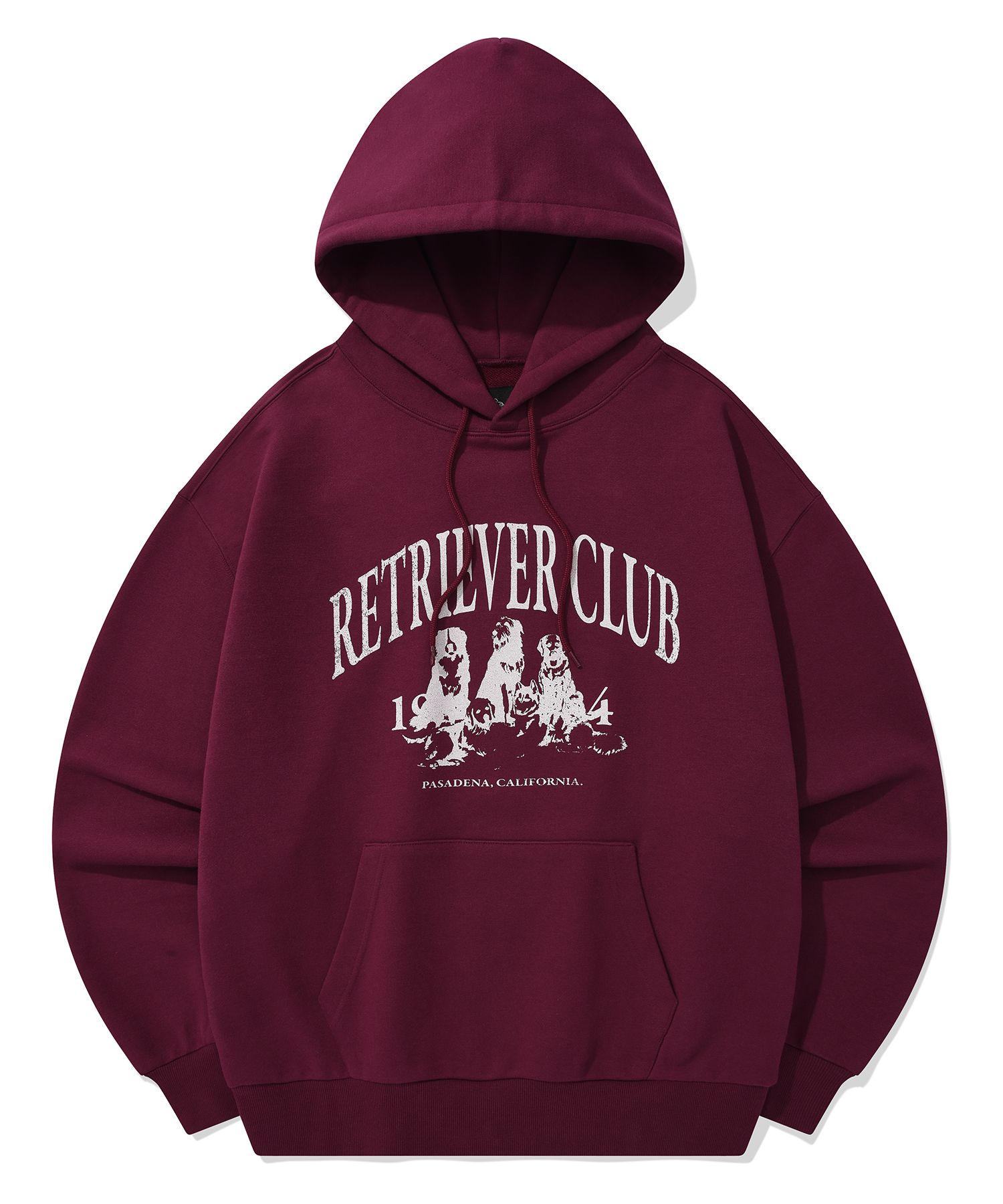 [RETRIEVER CLUB]22FW●UNISEX●RETRIEVER FRIENDS HOODIE MUSINSA | RETRIEVER CLUB RETRIEVER FRIENDS HOODIE [BURGUNDY]