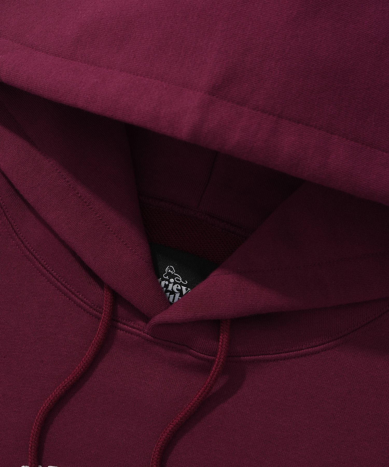 MUSINSA | RETRIEVER CLUB RETRIEVER FRIENDS HOODIE [BURGUNDY]