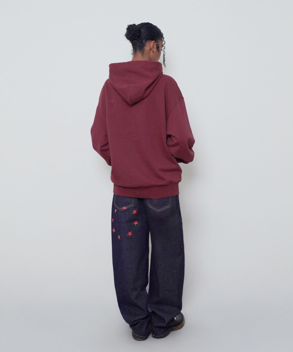 리트리버클럽(RETRIEVER CLUB) RETRIEVER FRIENDS HOODIE [BURGUNDY]