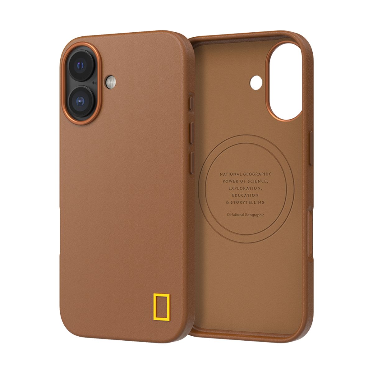 내셔널지오그래픽 모바일(NATIONAL GEOGRAPHIC MOBILE) 아이폰16 프로 프로맥스 플러스 맥세이프 레더 케이스