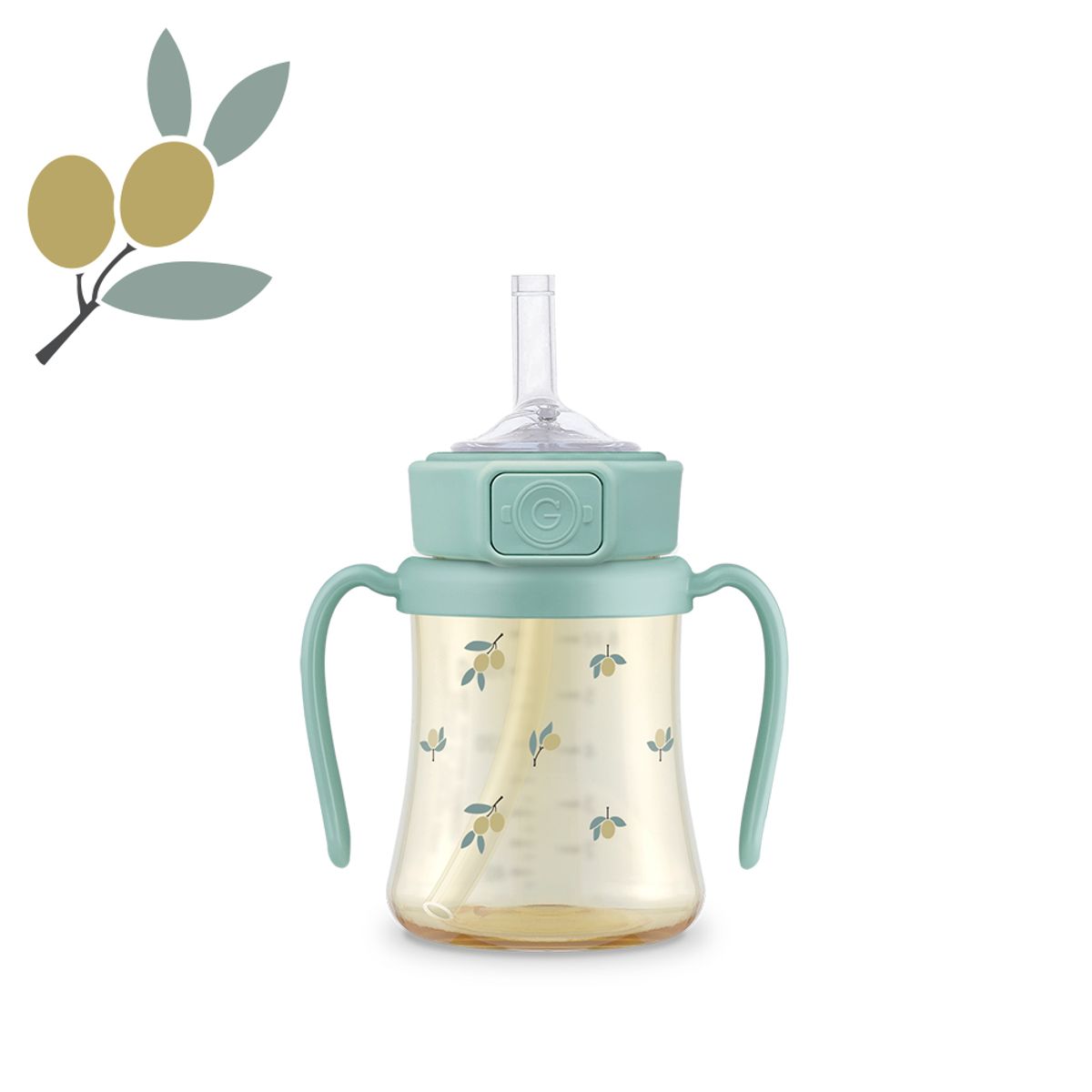 그로미미(GROSMIMI) PPSU 200ml 빨대컵 (3색 택 1)