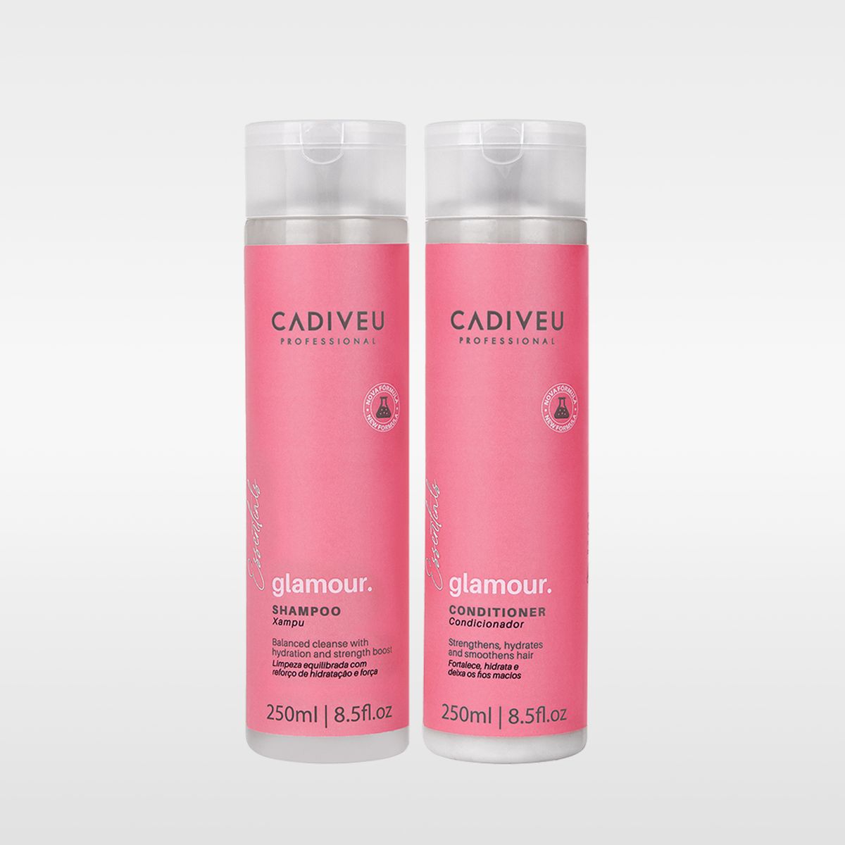 카디뷰(CADIVEU) 글래머 샴푸&컨디셔너 세트 (500ml)