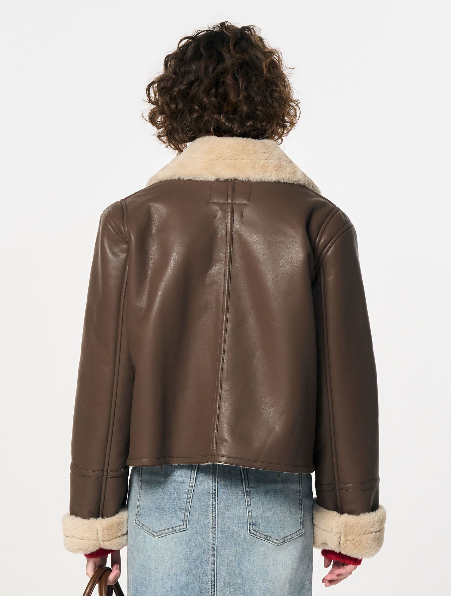 MUSINSA | GENERAL IDEA Basic Leather Mustang [BROWN