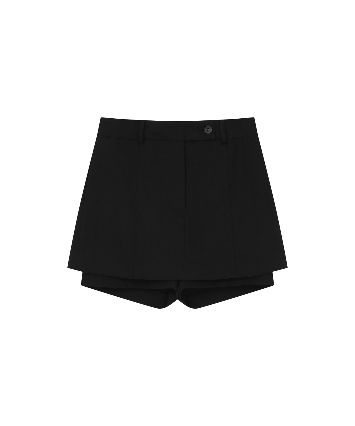 솔트앤초콜릿(SALT AND CHOCOLATE) 더블 포켓 스커트 팬츠 블랙 4W243V002