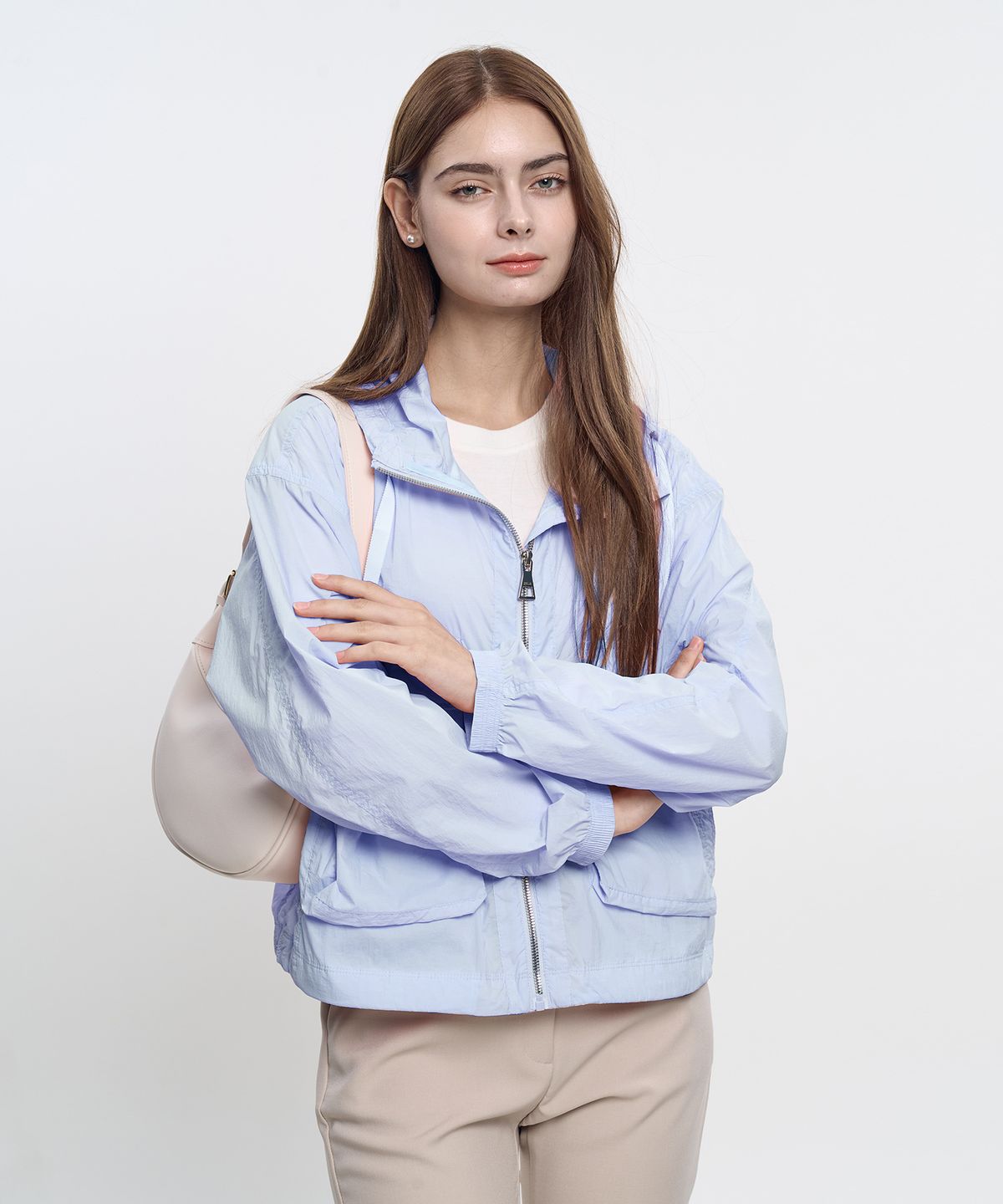 투엘라(2ELA) 드리밍 여성 루즈핏 후드 집업 점퍼 8 Colors