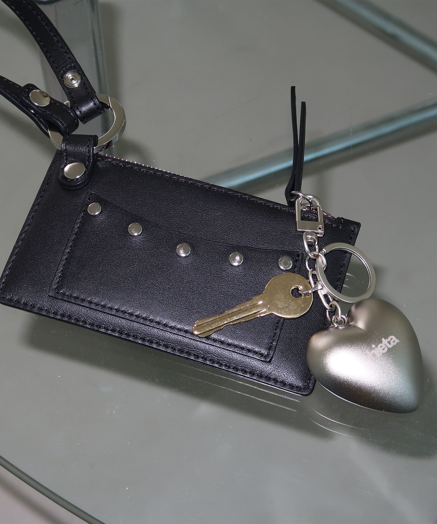 MUSINSA | HIETA Bella card wallet / Black