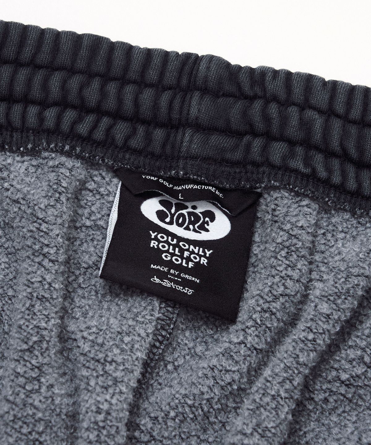 욜프(YORF) YORF TRAINING PANTS OVERDYED CHARCOAL
