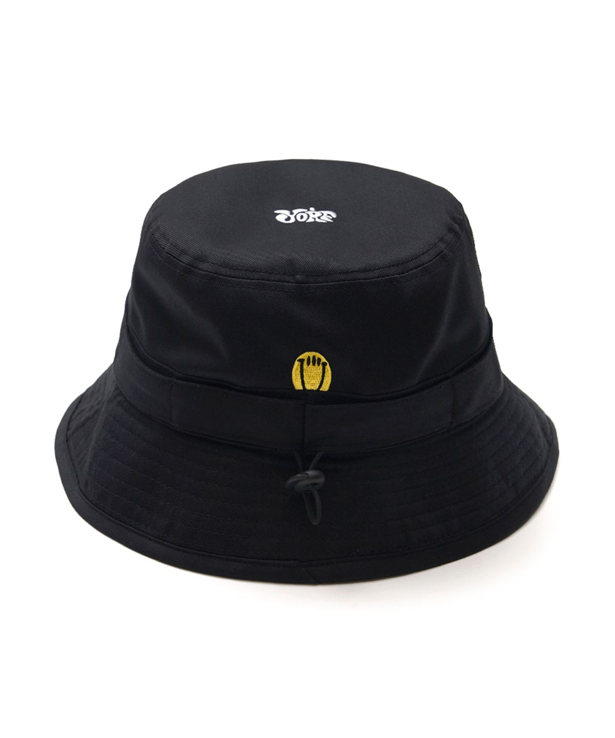 욜프(YORF) YORF BUCKET HAT STRAP BLACK