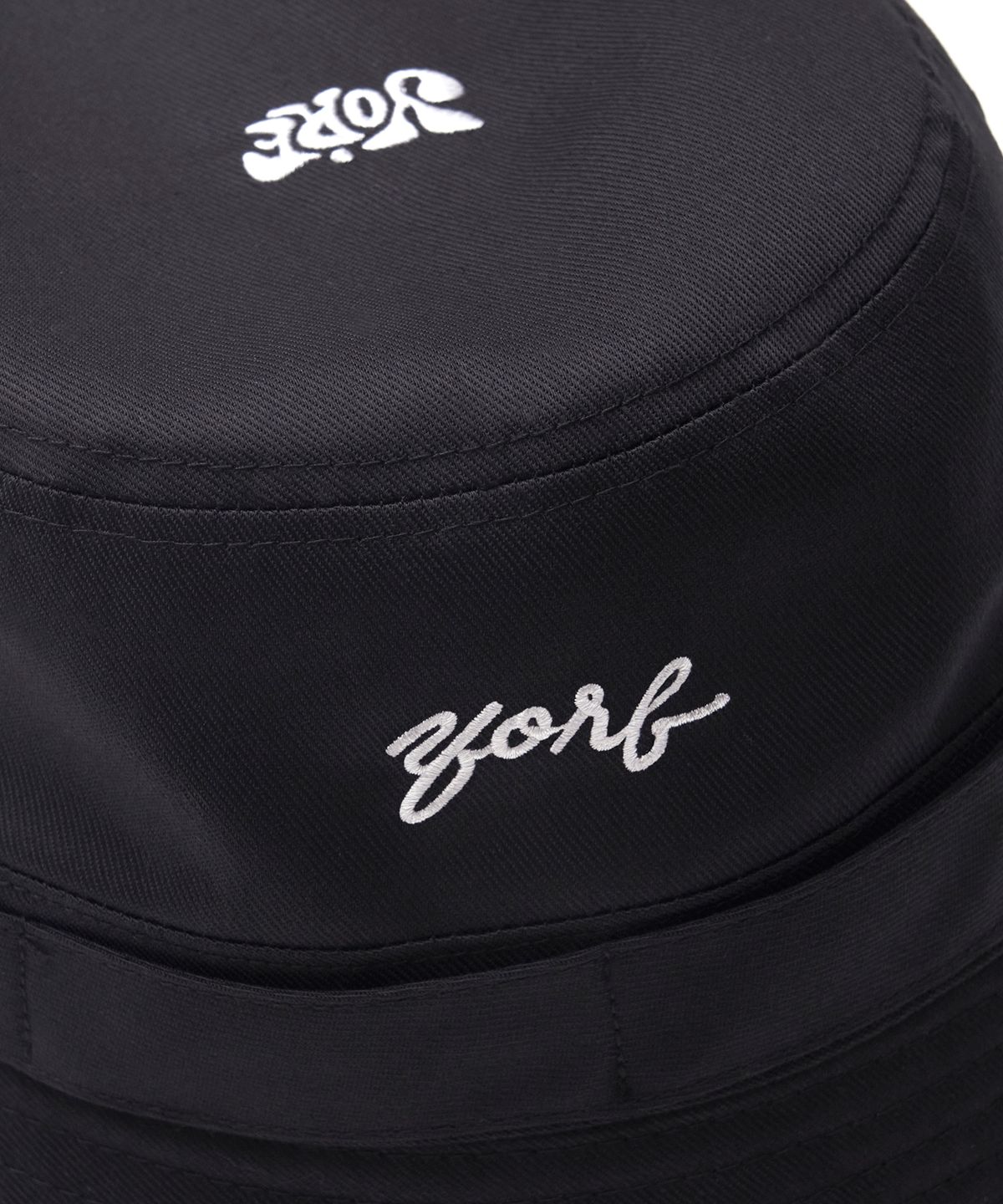 욜프(YORF) YORF BUCKET HAT STRAP BLACK