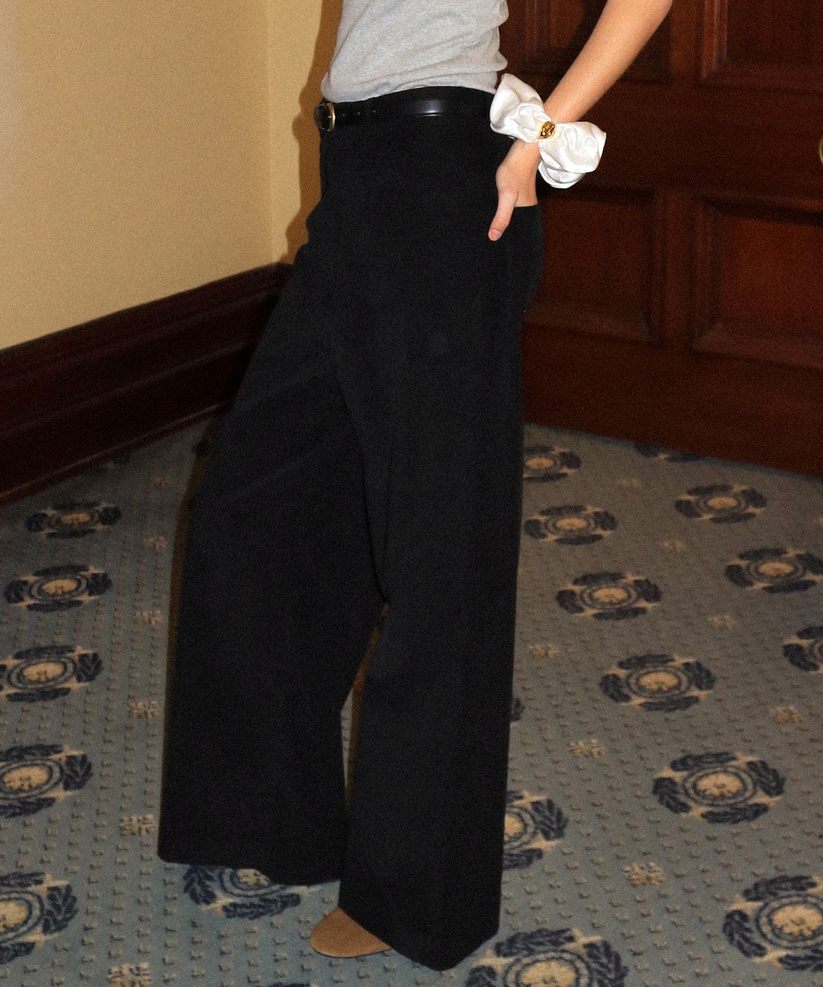 하케쉬(HACKESCH) Wood Pants_Black