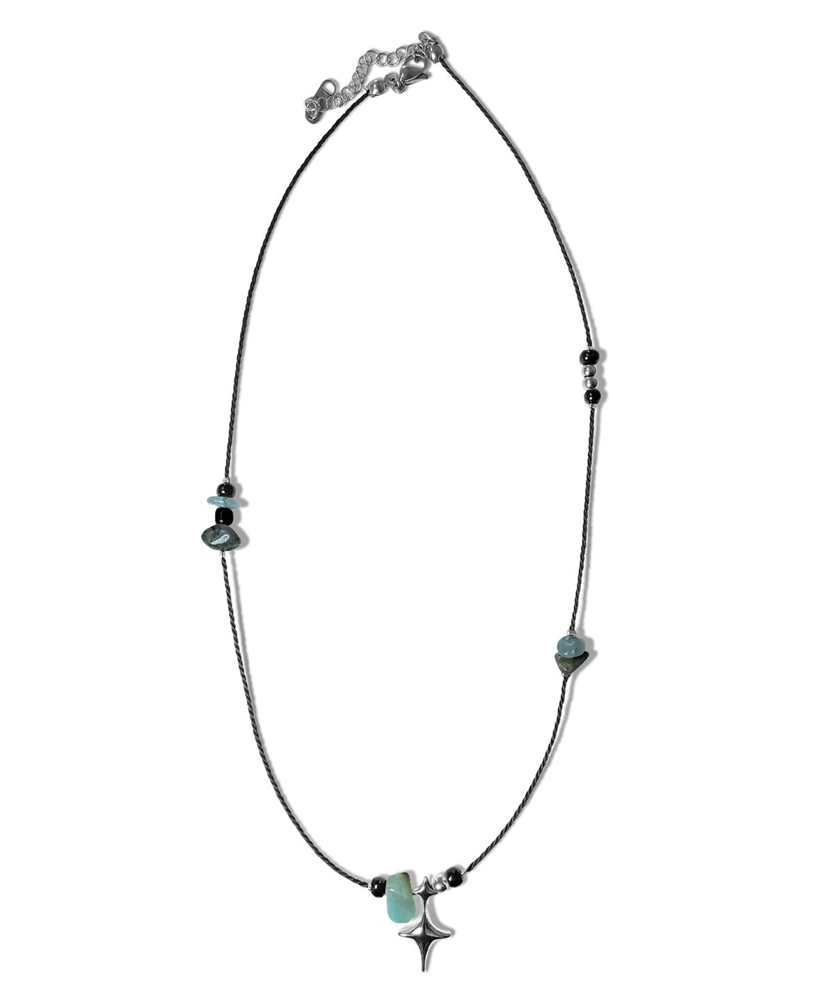 이스트아르고(EASTARGO) DOUBLE STING STONE NECKLACE